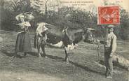 14 Calvado / CPA FRANCE 14 "Scène de vie Normande" / VACHE