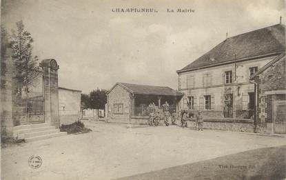 / CPA FRANCE 51 "Champigneul, la mairie"