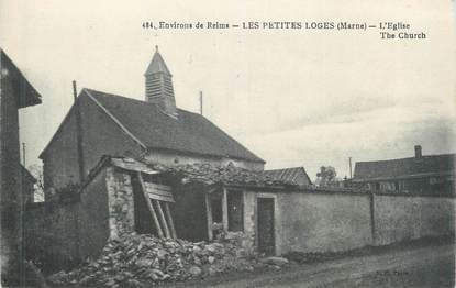 / CPA FRANCE 51 "Les Petites Loges, l'église"