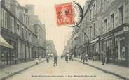 50 Manche / CPA FRANCE 50 "Saint Hilaire Du Harcouet, rue Waldeck Rousseau"