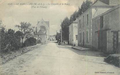 / CPA FRANCE 49 "Le Marillais, la chapelle et le bourg"