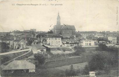 / CPA FRANCE 49 "Chaudron en Mauges, vue générale"