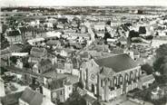 49 Maine Et Loire / CPSM FRANCE 49 "Sainte Gemmes sur Loire, l'église et vue générale"