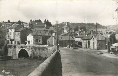 / CPSM FRANCE 48 "Langogne, entrée de Langogne"