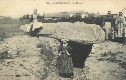 / CPA FRANCE 56 "Locmariaquer, un dolmen"