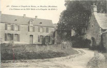 / CPA FRANCE 56 "Château et chapelle de Séréac"