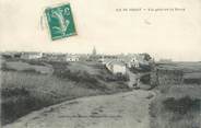 56 Morbihan / CPA FRANCE 56 "Ile de Houat, vue générale du Bourg"