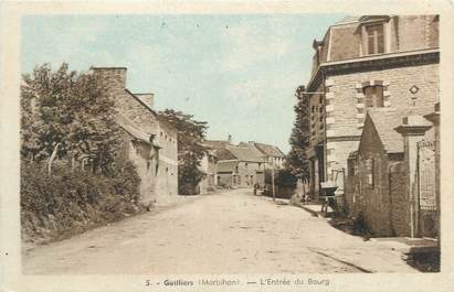 / CPA FRANCE 56 "Guilliers, l'entrée du bourg"