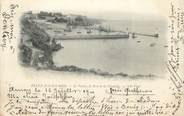 56 Morbihan / CPA FRANCE 56 "Belle Ile en Mer, le palais, le port et la citadelle"