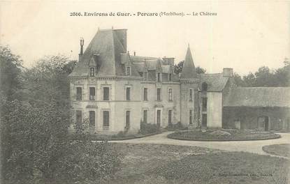 / CPA FRANCE 56 "Porcaro, le château"