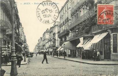 / CPA FRANCE 47 "Agen, Boulevard de la République "