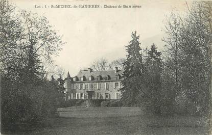 / CPA FRANCE 46 "Saint Michel de Banières, château de Banières"