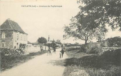 / CPA FRANCE 46 "Vayrac, avenue de Puylaroque"