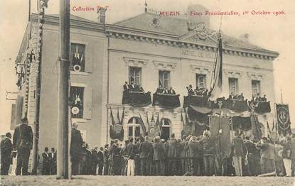 CPA FRANCE 47 "Mézin, fêtes présidentielles, 1906"