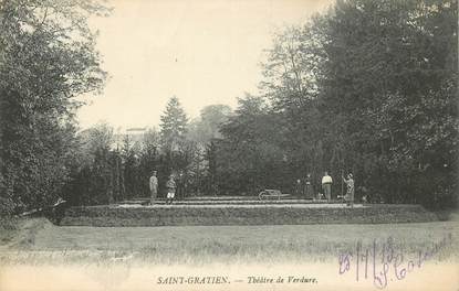 CPA FRANCE 95 "Saint Gratien, Théâtre de Verdure"