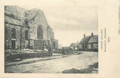 CPA FRANCE 80 "Bouchoir, Eglise"