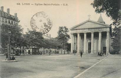 CPA FRANCE 69 "Lyon, Eglise Saint Pothin"