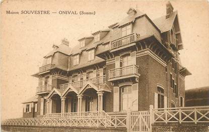 CPA FRANCE 80 "Ault Onival, Maison Souvestre"