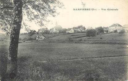 / CPA FRANCE 39 "Dampierre, vue générale"