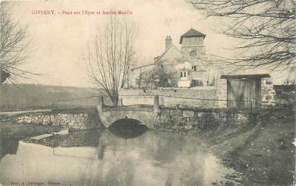 CPA FRANCE 27 "Giverny, Pont sur l'Epte"