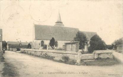 CPA FRANCE 27 "Canappeville, l'Eglise"