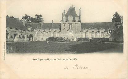 CPA FRANCE 28 "Romilly sur Aigre, Chateau"