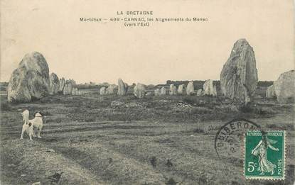 CPA FRANCE 56 "Carnac" / DOLMEN / MENHIR