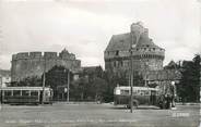 35 Ille Et Vilaine CPSM FRANCE 35 "Saint Malo, le chateau" / BUS TRAMWAY