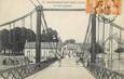 / CPA FRANCE 45 "Châteauneuf sur Loire, le pont suspendu"