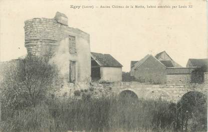 / CPA FRANCE 45 "Egry, ancien château de la Mothe"