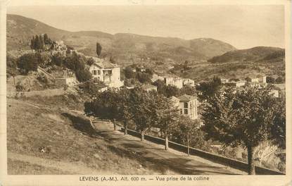 / CPA FRANCE 06 "Levens, vue prise de la colline"