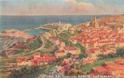 / CPA FRANCE 06 "La Turbie, vue générale, environs de Monaco" / TUCK