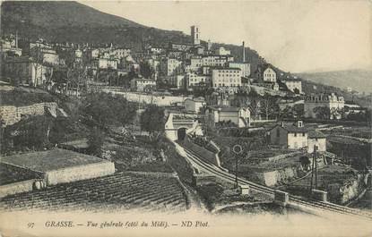 / CPA FRANCE 06 "Grasse, vue générale côté du midi"