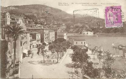 / CPA FRANCE 06 "Villefranche sur Mer, place Amélie Polonais"