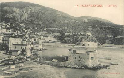 / CPA FRANCE 06 "Villefranche, le port"