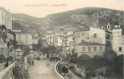 / CPA FRANCE 06 "Villefranche, basse ville"