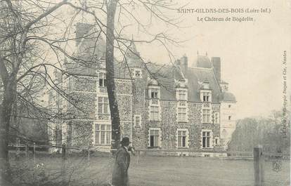 / CPA FRANCE 44 "Saint Gildas des Bois, le château Bogdelin"