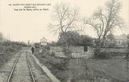 44 Loire Atlantique / CPA FRANCE 44 "Saint Philbert de Grand Lieu, vue sur la gare"