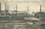 44 Loire Atlantique / CPA FRANCE 44 "Trignac, usines métallurgiques de la basse Loire"