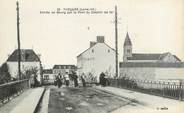44 Loire Atlantique / CPA FRANCE 44 "Thouaré, entrée du bourg par le pont du chemin de fer"
