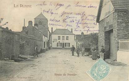 / CPA FRANCE 44 "La Plaine, route de Pornic"