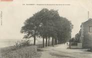 44 Loire Atlantique / CPA FRANCE 44 "Paimboeuf, perspective du boulevard et des bords de la Loire"