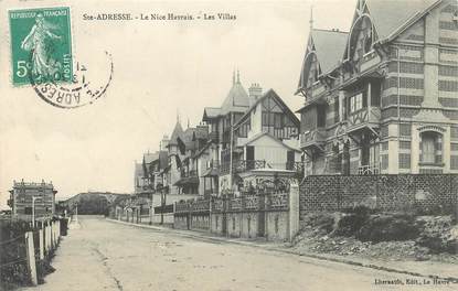 CPA FRANCE 76 "Le Havre Sainte Adresse, les villas"