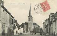 44 Loire Atlantique / CPA FRANCE 44 "Ligné, place de l'église"