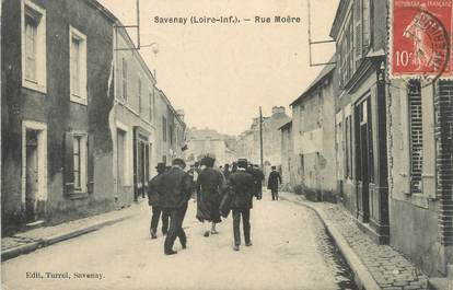/ CPA FRANCE 44 "Savenay, rue Moëre"