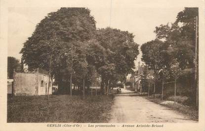 CPA FRANCE 21 "Genlis, avenue Aristide Briand"