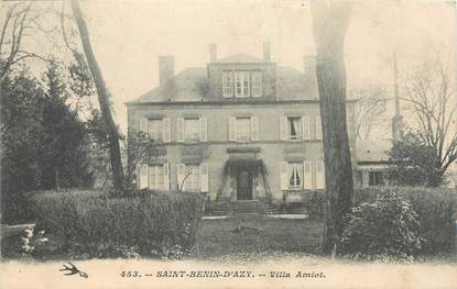 / CPA FRANCE 58 "Saint Benin d'Azy, villa Amiot"