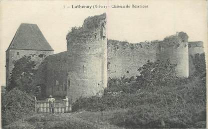 / CPA FRANCE 58 "Luthenay, château de Rosemont"