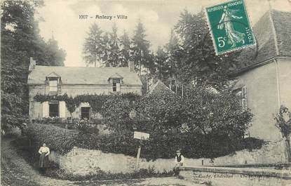 / CPA FRANCE 58 "Anlesy, villa"