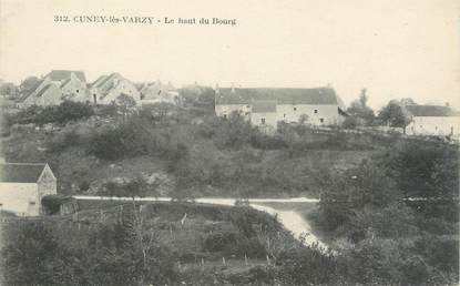 / CPA FRANCE 58 "Cuney lès Varzy, le haut du Bourg"